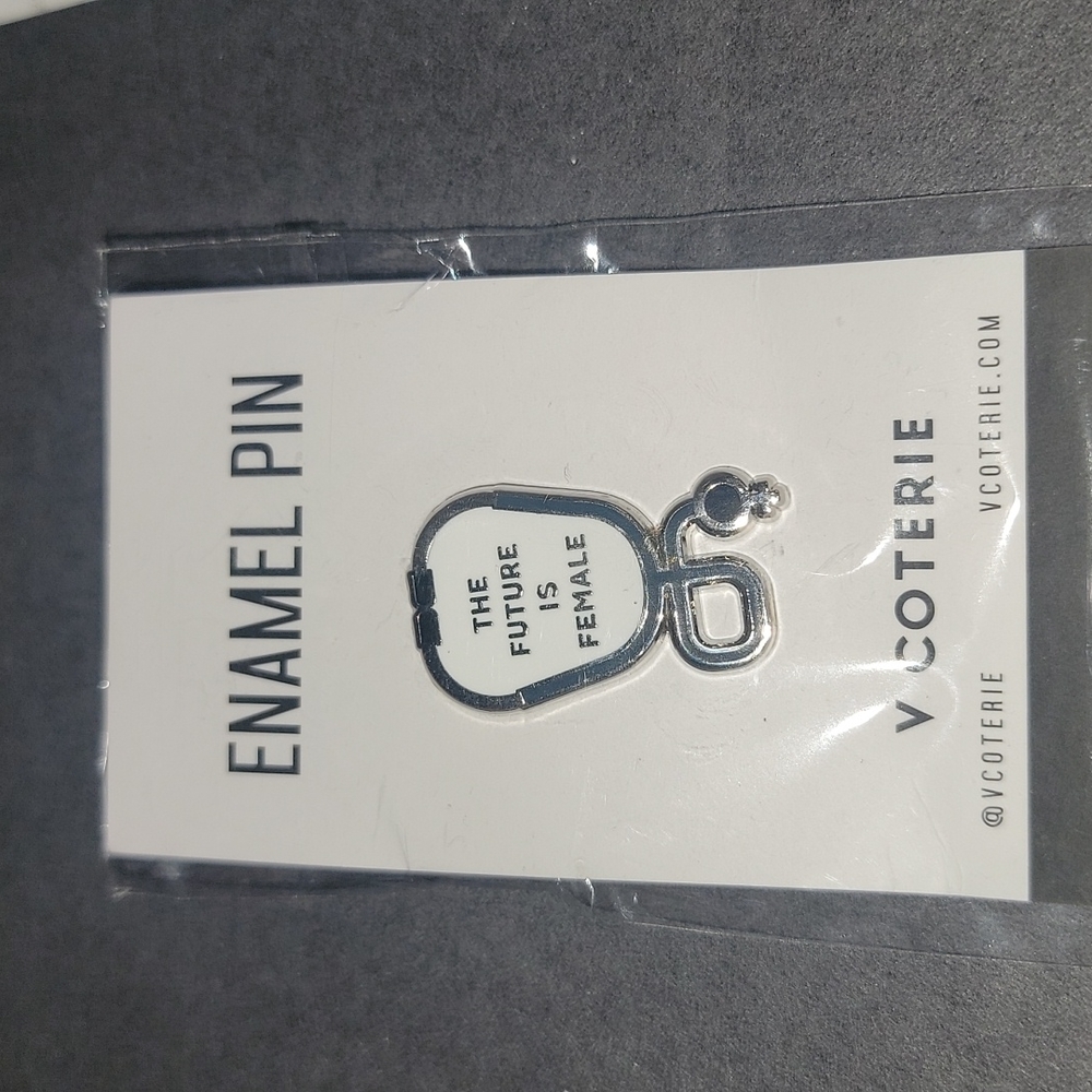 FIGS V COTERIE just saving Lives NBD ENAMEL PIN